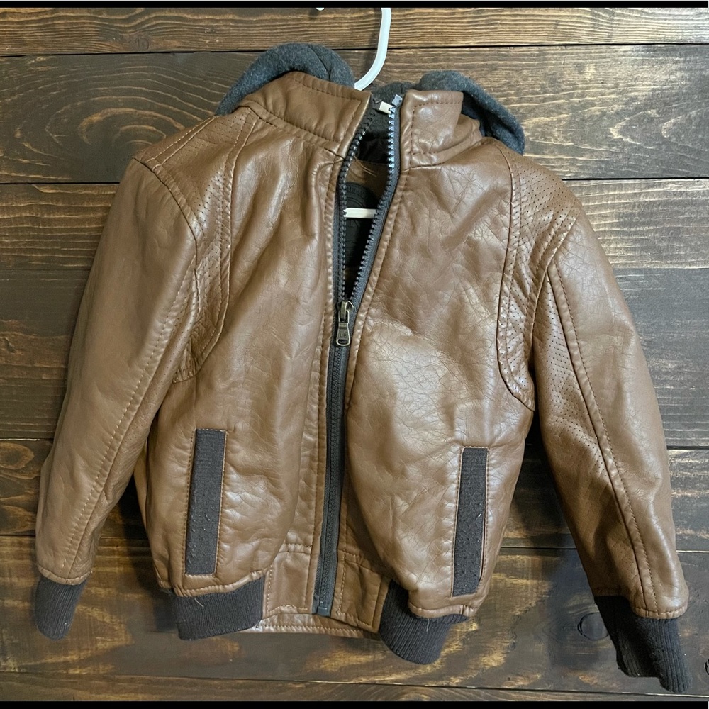 Leather jacket
